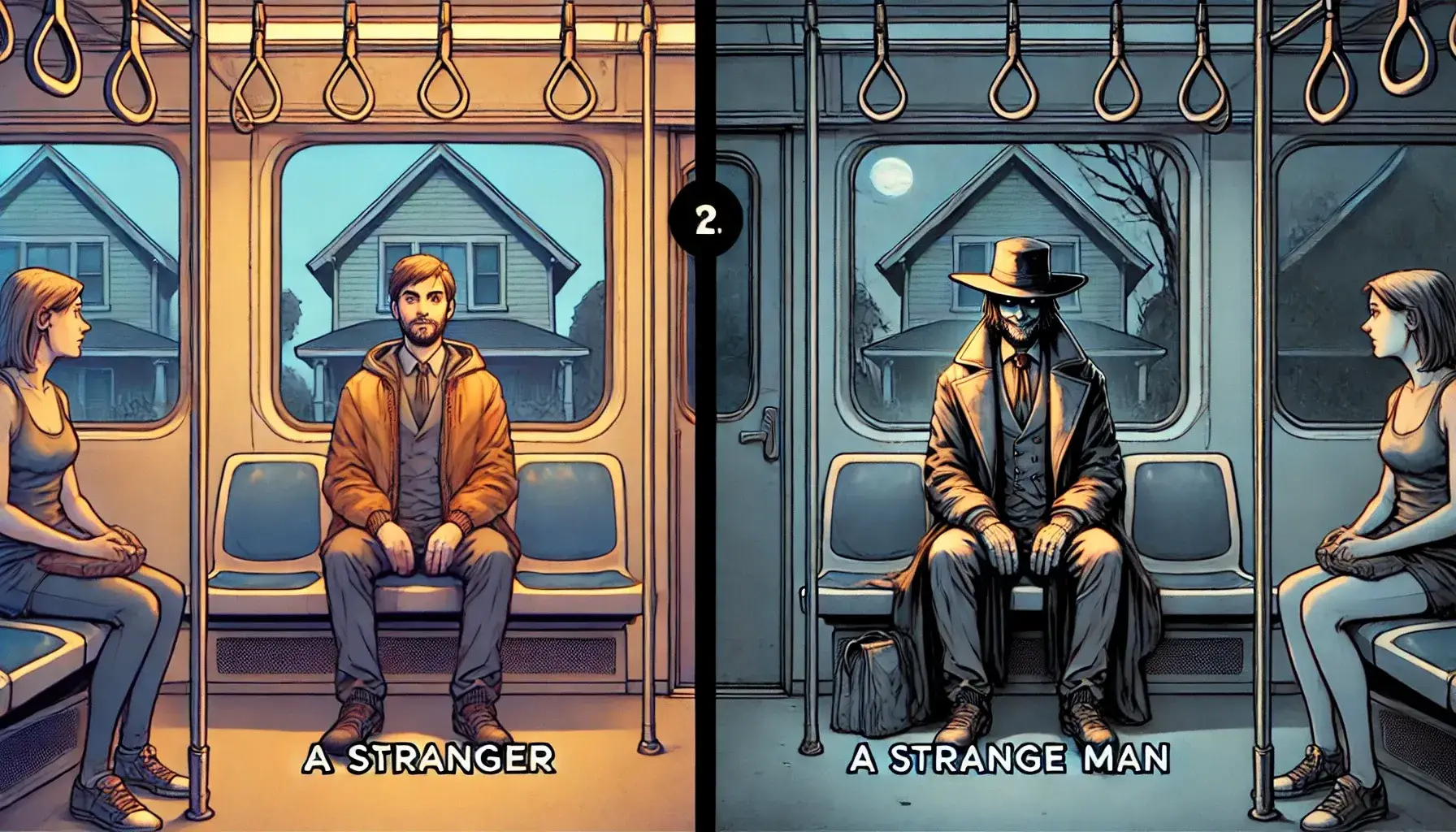 A Stranger vs. AA Strange Man